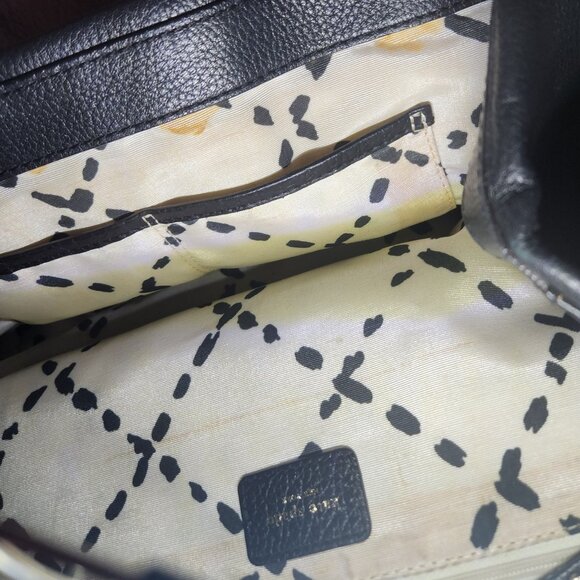 B'ful Kate Spade large Black pebble-leather purse - turn lock - Picture 7 of 11
